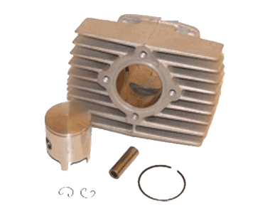 Cylinder 5-port 40cc & kolv luftkyld motor, Polini