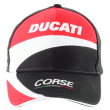 Keps, DUCATI MOTOGP, Svart/Röd/Vit