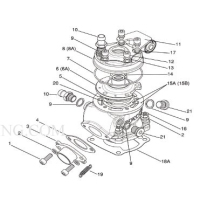 Muttrar cylinder kit M6 (16) 20st_2
