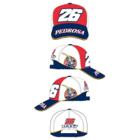 Keps, Dani Pedrosa #26 Vit/blå_2