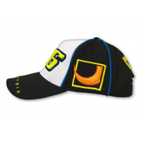 Keps, Valentino Rossi, 46 VR46 Svart/Vit_2