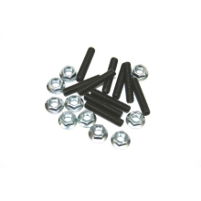 Skruv och mutter f. bromsjustering