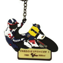 MotoGP Nyckelring Legend, Freddie Spencer #1