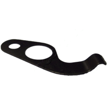 Choke lever locking spring