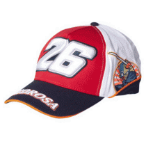 Keps, Dani Pedrosa #26 Vit/blå