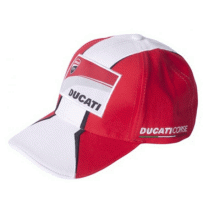 Keps, DUCATI MOTOGP, Röd/Vit