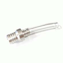 Luftnippel tanklock Silver