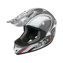 Crosshjälm Barn AXO VR-X Jr, Grå