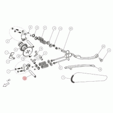 Vipparmsaxel Daytona Anima 150/190F 4V
