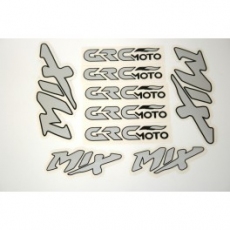 GRC MIX Klistermärkeskit grå/svart