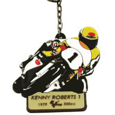 MotoGP Nyckelring Legend, Kenny Roberts #1