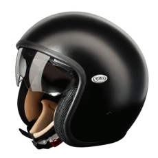 Hjälm Premier Helmets VINTAGE, Matt Svart U9BM
