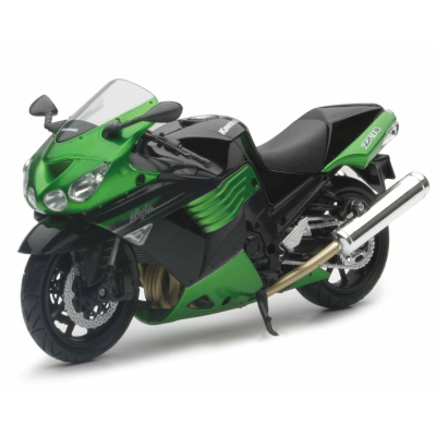 1:12 KAWASAKI ZX-14 2011, grön_1