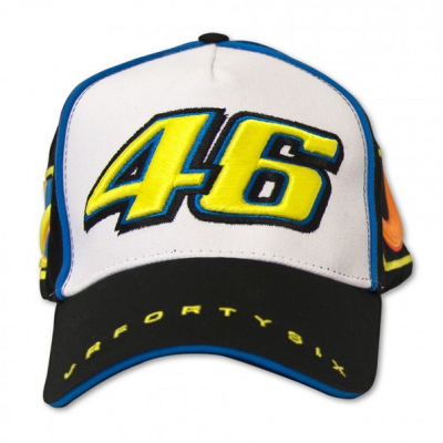 Keps, Valentino Rossi, 46 VR46 Svart/Vit_1