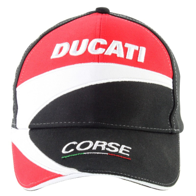 Keps, DUCATI MOTOGP, Svart/Röd/Vit_1