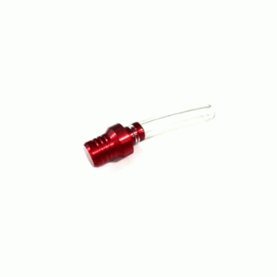 Luftnippel tanklock Röd