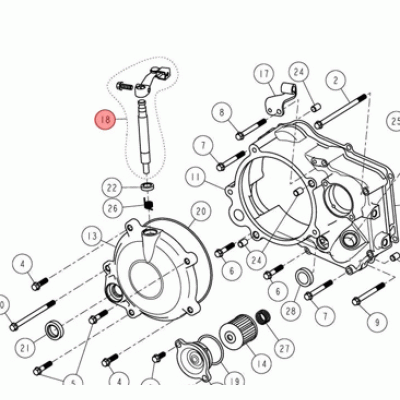 Kopplingsarm Daytona Anima