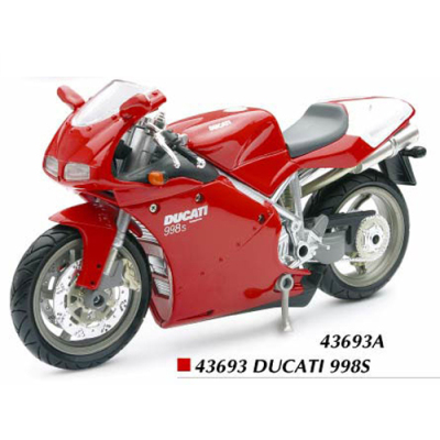 1:12 DUCATI 998S, Röd